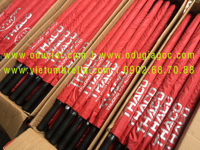 xưởng sản xuất ô dù cầm tay in logo quảng cáo